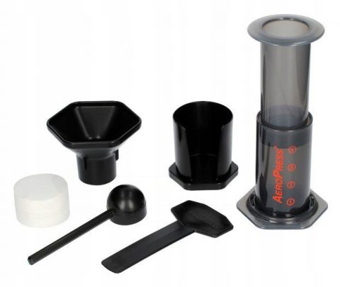 Aeropress AEROBIE - zaparzacz do kawy z filtrami
