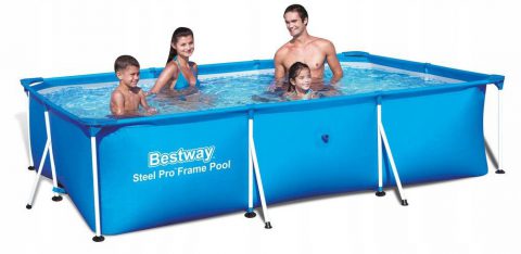 Basen stelażowy ogrodowy rodzinny