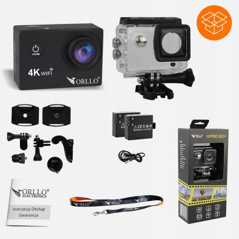 Kamera sportowa 4k na wakacje