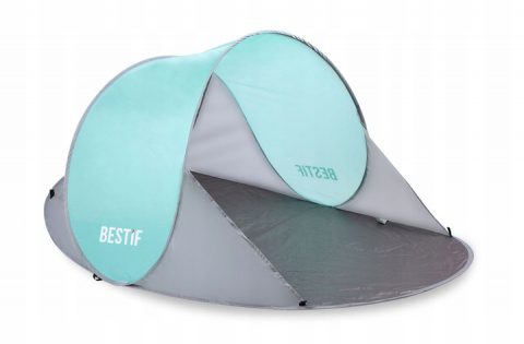 namiot parawan samo rozkładający na plaże