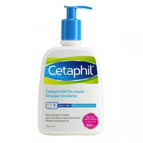 Płyn do mycia ciała Cetaphil EM Emulsja micelarna 500ml