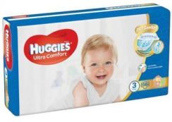 Huggies Pieluszki Jednorazowe Ultra Comfort 3