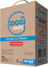 Mr. Ziggi White Hipoalergiczny Proszek Do Prania Koncentrat Biel 5kg