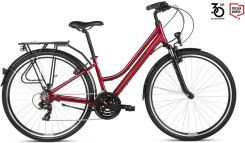 Kross Trans 1.0 Sr 28 Rubinowy Czarny Połysk 2021