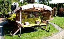 Lazur HUŚTAWKA OGRODOWA BLANCA PISTACJOWA