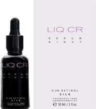 Liqpharm LIQ CR Serum Night 0.3% Retinol SILK koncentrat intensywnie korygujący na noc 30ml