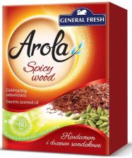 Arola, General Fresh Electric, Wood Kardamon, Drzewo Sandałowe, elektryczny odświeżacz