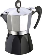 G,A,T Diva Kawiarka Aluminiowa Poj 6 Filiżanek Czarna Scapol