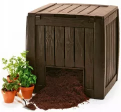 Keter Deco Composter Brązowy 340L Brązowy