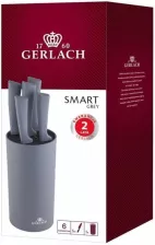 Gerlach Zestaw Noży W Bloku 994 Smart Grafit