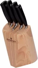 Zwieger Komplet Noży W Drewnianym Bloku Hevea 6el 370398