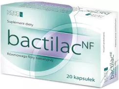 BACTILAC NF Kapsułki probiotyk przywracający równowagę flory bakteryjnej 20 kaps
