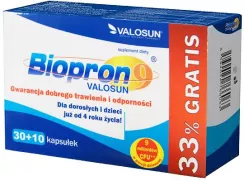 BIOPRON probiotyk ODPORNOŚĆ jelita 20 kaps