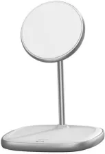 Baseus Swan MagSafe z ładowarką indukcyjną do iPhone 12 Biały (WXSW02)