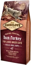 Carnilove Duck & Turkey for Large Breed kaczka i indyk 6kg