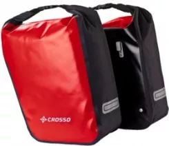 Crosso sakwy tył dry big 60L kpl. Czerwone