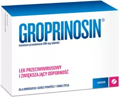 Groprinosin 500 mg 50 tabl
