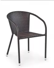 Halmar Krzesło Ciemny Brąz Midas