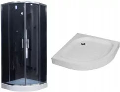 Mexen Rio 90X90Cm Grey (8630900900140+41109090)