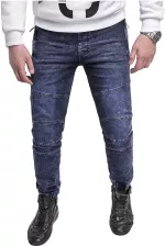 Risardi Spodnie jeansowe męskie joggery HY-559