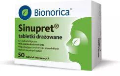 Sinupret 50 drażetek
