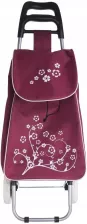 Wózek torba na kółkach zakupy Kwiat 35L